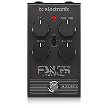 【中古】【未使用未開封】TC Electronic アナログディストーションペダル ギターエフェクター アナログ回路設計 ハードなディストーション シンプルな操作 トゥルーバイパ