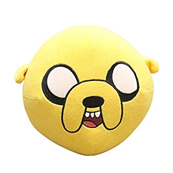 【中古】【未使用未開封】シナダ アドベンチャータイム ボールクッション JAKE(ジェイク)