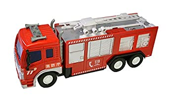 【中古】童友社 はたらく車両 化学消防車 電動ラジオコントロール WT-EF-1-3480 レッド