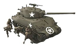 【中古】【未使用未開封】アスカモデル 1/35 アメリカ軍 M4A3 (76)Wシャーマン フィギュア4体付き (タミヤ社製) プラモデル 35-048