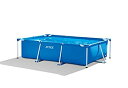 【中古】INTEX(インテックス) レクタングラフレームプール 300×200×75cm 28272