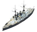 【中古】【未使用未開封】フォーサイト シールズモデルズ 1/700 日本海軍 戦艦 八島 プラモデル SMP011