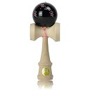 【中古】日本けん玉協会認定品 けん玉 「大空 和シリーズ 桜 (黒)」 No-0004