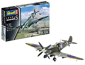 【中古】ドイツレベル 1/32 イギリス空軍 スピットファイア MK.9C プラモデル 03927