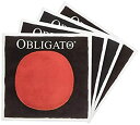 【中古】OBLIGATO オブリガート 分数バイオリン弦セット (1/4+1/8)