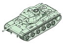 【中古】【未使用未開封】トランペッター 1/72 ソビエト軍 KV-85重戦車 プラモデル 07127