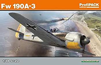 【中古】エデュアルド 1/48 ドイツ空軍 フォッケウルフ Fw190A-3 プロフィパック プラモデル EDU82144