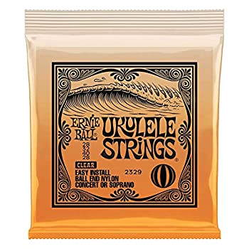 【中古】【正規品】 ERNIE BALL 2329 ウクレレ弦 ナイロン製 UKULELE BALL END NYLON STRINGS CLEAR クリア