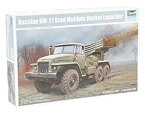 【中古】トランペッター 1/35 ソビエト軍 BM-21 グラート ウラルー375D プラモデル 01028