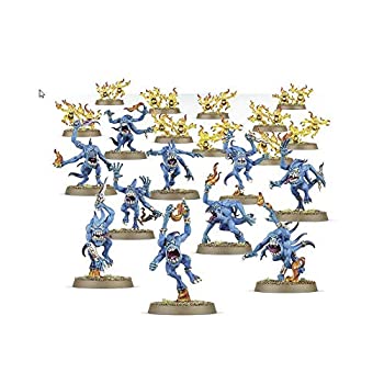 【中古】【未使用未開封】WARHAMMER DAEMONS OF TZEENTCH BLUE HORRORS