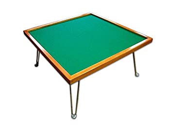 【中古】【未使用未開封】麻雀卓 引き出し無し 折りたたみ脚