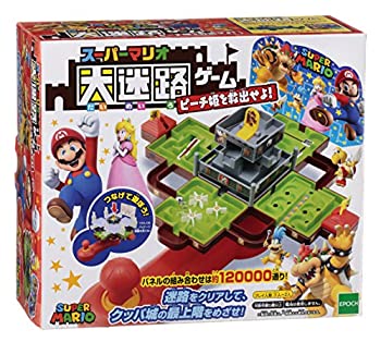 【中古】【未使用未開封】エポック(EPOCH) スーパーマリオ 大迷路ゲーム ピーチ姫を救出せよ!