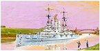 【中古】トランペッター 1/350 ドイツ海軍 戦艦 シュレスヴィヒ・ホルシュタイン 1908年型 プラモデル 05355