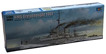 【中古】【未使用未開封】トランペッター 1/350 イギリス海軍戦艦 HMS ドレッドノート 1907 プラモデル