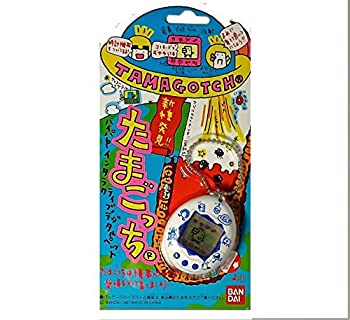 【中古】【未使用未開封】新種発見　たまごっち　　白（ブルー文字）