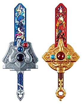 【中古】【輸入品日本向け】妖怪ウォッチ 妖聖剣シリーズEX DXエンマブレード 妖聖剣&DXカイラ蛇王剣 妖聖剣