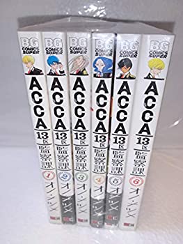 [중고][미사용 미개봉]ACCA13구 감찰과 코믹 전 6권 완결 세트(빅 강간 코믹스 슈퍼)