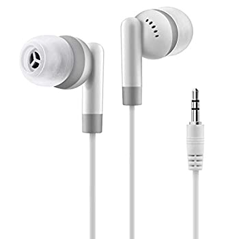 【中古】【輸入品・未使用】有線イヤホン スポーツインイヤーイヤホン iPhone Samsung Android Phone用 ホワイト