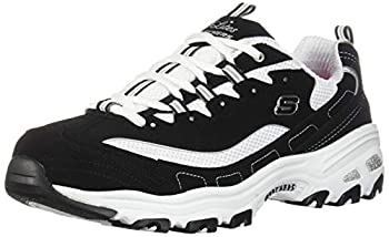 【中古】【輸入品・未使用】Skechers レディース D'Lites メモリーフォーム レースアップ スニーカー US サイズ: 6.5 カラー: ブラック