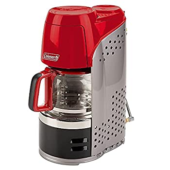 【中古】【輸入品・未使用】コールマン 10カップ ポータブル Prpn Coffmker Rd/Blk/Gry 2000020942