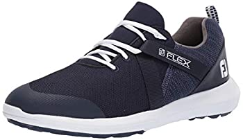【中古】【輸入品・未使用】FootJoy メンズ Fj Flex ゴルフシューズ US サイズ: 12 Wide カラー: ブルー
