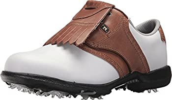 【中古】【輸入品・未使用】FootJoy レディース DryJoys ゴルフシューズ US サイズ: 6.5 Wide カラー: ホワイト