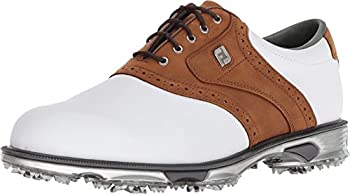 【中古】【輸入品・未使用】FootJoy メンズ DryJoys Tour 前シーズンスタイル ゴルフシューズ US サイズ: 7 Wide カラー: ホワイト