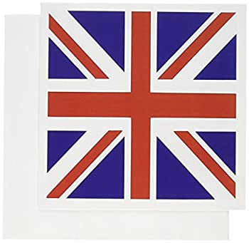 【中古】【輸入品・未使用】InspirationzStoreフラグ???British Flag???レッドホワイトブルーユニオンジャックイギリスイギリスUK England英語お土産GB???グリーティングカ