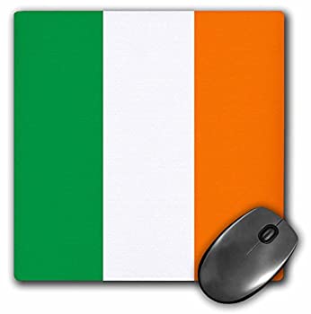 【中古】【輸入品・未使用】3drose LLC 8?x 8?x 0.25インチマウスパッド、アイルランドの国旗アイルランドグリーンホワイトオレンジ縦ストライプイギリスUK世界国お土産( MP
