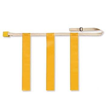 【中古】【輸入品・未使用】FLAG-A-TAG USFTLトリプルフラッグフットボールベルト イエロー