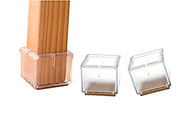 【中古】【輸入品・未使用】kinteshunクリアシリコンゴム滑り止めのフェルトパッド、保護カバー、家具テーブル椅子フィートと床(ラウンド、24球、1インチ） Kinteshun