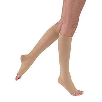 【中古】【輸入品・未使用】Ultrasheer 30-40mmHg Open Toe Knee-High Extra Firm Compression Stockings-Natural SmallPair by Jobst