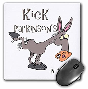 【中古】【輸入品・未使用】3drose 8?x 8?x 0.25?Kickパーキンソンin the ass意識リボン原因デザインマウスパッド( MP _ 115641?_ 1?)