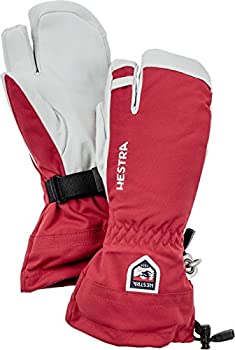 【中古】【輸入品・未使用】HESTRA ヘストラ HELI SKI 3-FINGER (560Red) スキーグローブ：30572