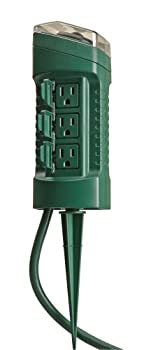 【中古】【輸入品・未使用】Coleman Cable Yard Master Yard Stake With Outdoor Mechanical Timer 13547 [並行輸入品]