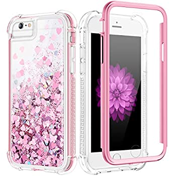 【中古】【輸入品・未使用】Caka グリッターケース iPhone 6S Plus iPhone 6 Plus 6S Plus 7 Plus 8 Plus キラキラケース キラキラ 液体 女性 女の子 フルボディ 保護 ラブ