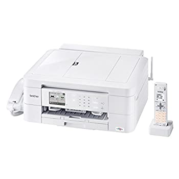 【中古】brother インクジェットプリンター複合機 PRIVIO MFC-J990DN FAX/子機1台付き