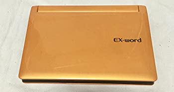 【中古】カシオ5.3型 EX-word 電子辞書 マンダリンオレンジ XD-D6100RG 110コンテンツ 2000小説 2000クラシック名曲フレーズ収録 ジャ..