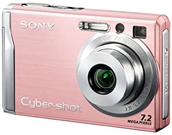 【中古】ソニー SONY デジタルカメラ サイバーショット DSC-W80 P ピンク