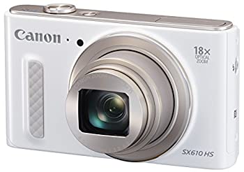 楽天AJIMURA-SHOP【中古】Canon デジタルカメラ PowerShot SX610 HS ホワイト 光学18倍ズーム PSSX610HS（WH）