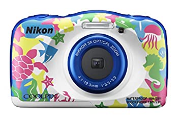 【中古】【未使用未開封】Nikon デジタルカメラ COOLPIX W100 防水 W100MR クールピクス マリン