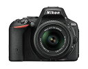【中古】【未使用未開封】Nikon デジタル一眼レフカメラ D5500 18-55 VRII レンズキット ブラック 2416万画素 3.2型液晶 タッチパネル D5500LK18-55BK