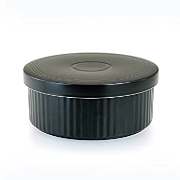 【中古】【輸入品日本向け】波佐見焼 HASAMI セラミック おひつ 1.5合 ご飯 保存 容器 レンジ 対応 約 900cc φ 17.3cm x 6.5cm