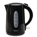 【中古】【未使用未開封】Capresso Black 1.7リットル電気水ケトル