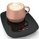 【中古】【未使用未開封】nicelucky コーヒーマグウォーマー デスク用 暖房機能付き 25ワット 電気飲料ウォーマー 温度調節可能 55℃ 162°F / 75℃ (マグカップなし)