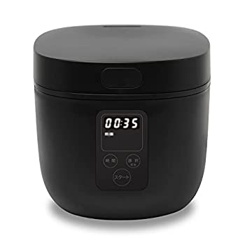 【中古】【未使用未開封】ROOMMATE 多機能炊飯器 4合炊き グルメ炊き ブラック RM-200H-BK