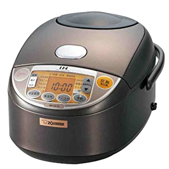 【中古】【輸入品日本向け】ZOJIRUSHI IH炊飯ジャー【5.5合炊き】ブラウン NP-VC10-TA