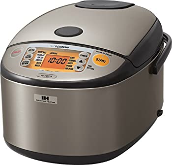 yÁzygpJzZojirushi NP-HCC18XH Induction Heating System Rice Cooker and Warmer%J}% 1.8 L%J}% Stainless Dark Gray by Zojirushi