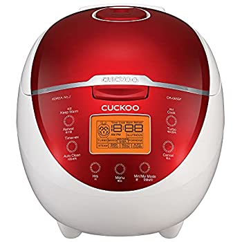 【中古】Cuckoo CR-0655F 6 Cup Electric Warmer Rice Cooker%カンマ% 110v%カンマ% Red by Cuckoo 【中古】Cuckoo CR-0655F 6 Cup Electric Warmer Rice Cooker%カンマ% 110v%カンマ% Red by Cuckoo