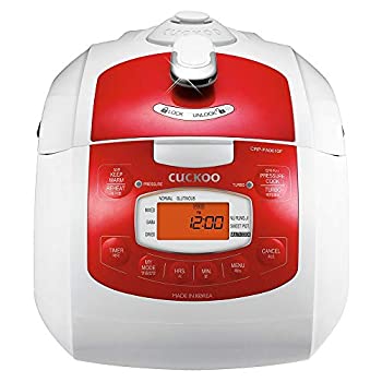 【中古】【未使用未開封】カッコウ電気高圧炊飯器CRP-FA0610FR（赤）